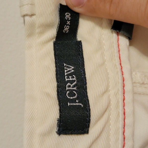 J Crew Button Fly 36x30 Men's Khaki Chino Pants - Picture 3 of 8